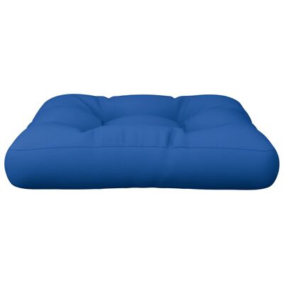 vidaXL Pallet Cushion Royal Blue 58x58x10 cm Fabric