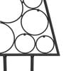 vidaXL Metal Christmas Tree for Decoration Black 60 cm