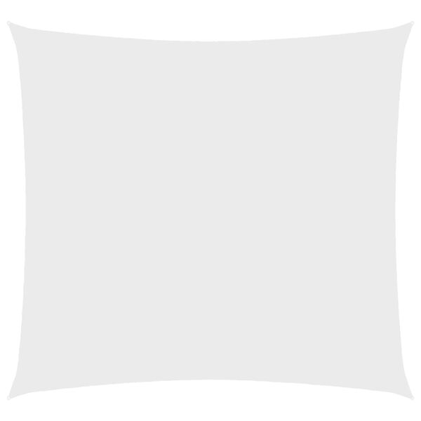 vidaXL Sunshade Sail Oxford Fabric Square 2.5x2.5 m White