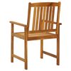 vidaXL Garden Chairs 6 pcs Solid Acacia Wood