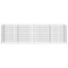 vidaXL Gabion Raised Bed Galvanised Steel 360x50x100 cm