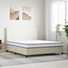 vidaXL Mattress White 200 x 180 x 17 cm PU Foam