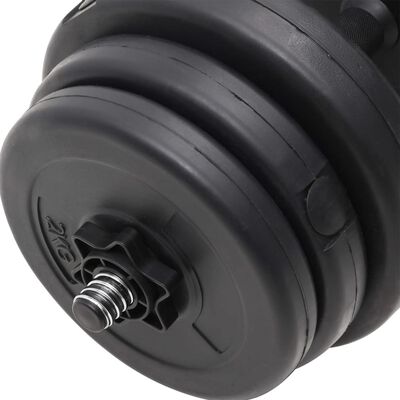 vidaXL Dumbbell with Plates 40 kg