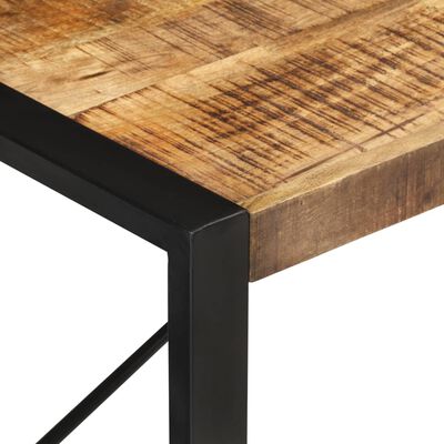 vidaXL Dining Table 120x55x40 cm Solid Rough Wood Mango