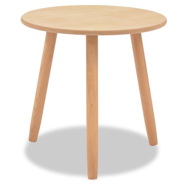 vidaXL Side Table Set 2 Pieces Solid Pinewood Brown