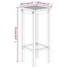 vidaXL 7 Piece Garden Bar Set Solid Wood Acacia
