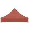 vidaXL Party Tent Roof 2x2 m Terracotta 270 g/m²