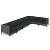 vidaXL Garden Lounge Set | Dark Grey, Black