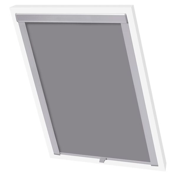 vidaXL Blackout Roller Blind Grey SK06