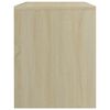 vidaXL Bedside Cabinet Sonoma Oak 40x30x40 cm Engineered Wood