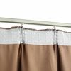 vidaXL Blackout Curtains with Hooks 2 pcs Taupe 140x225 cm