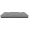 vidaXL Pallet Cushion 120x80x12 cm Grey Fabric