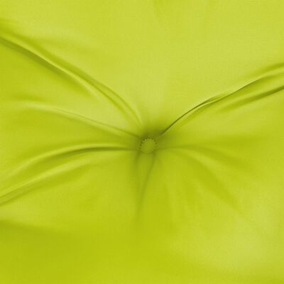 vidaXL Chair Cushions 2 pcs Bright Green 40x40x7 cm Oxford Fabric