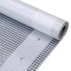 vidaXL Leno Tarpaulin 260 g/m&sup2; 1.5x15 m White