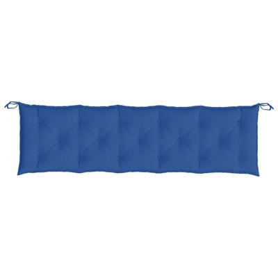 vidaXL Garden Bench Cushions 2 pcs Blue 180x50x7cm Oxford Fabric
