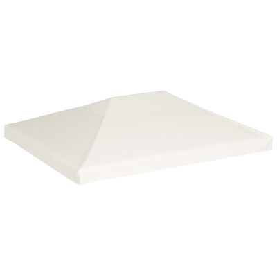 vidaXL Gazebo Top Cover 310 g/m² 4x3 m Cream White
