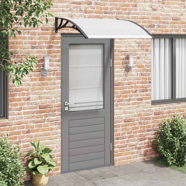 vidaXL Door Canopy 120x100 cm PC