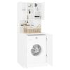 vidaXL Washing Machine Cabinet White