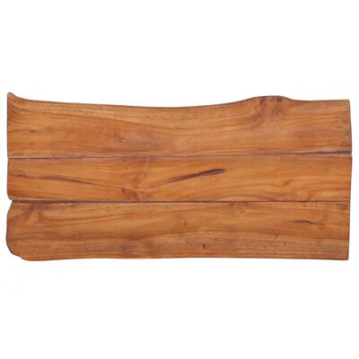 vidaXL Garden Bench 80 cm Solid Teak Wood