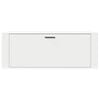 vidaXL Wall Shoe Cabinet White 100x35x38 cm Engineered Wood