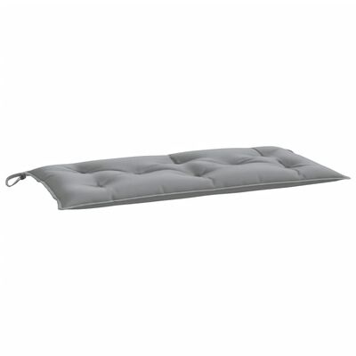 vidaXL Garden Bench Cushion Grey 110x50x7 cm Oxford Fabric