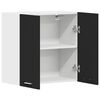 vidaXL Hanging Cabinet Lyon Black 60x31x60 cm Engineered Wood