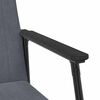 vidaXL Armchair Dark Grey 59 x 75 x 78 cm Velvet
