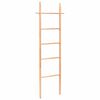 vidaXL Towel Ladder 170 cm Solid Wood Walnut