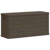vidaXL Garden Storage Box 280 L Brown