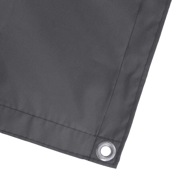 vidaXL Balcony Screen Oxford Fabric 75x600 cm Anthracite