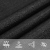 vidaXL Sunshade Sail 160 g/m² Black 5x7 m HDPE