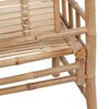 vidaXL Garden Bench 120 cm Bamboo