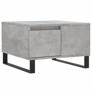 vidaXL Coffee Table Concrete Grey 55x55x36.5 cm Engineered Wood