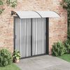 vidaXL Door Canopy 240x100 cm PC