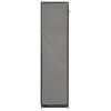 vidaXL Wardrobe with Compartments and Rods Grey 150x45x175 cm Fabric