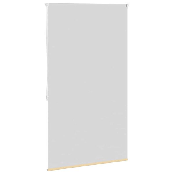 vidaXL Roller blind blackout 84.4x175 cm Fabric Width 80 cm beige