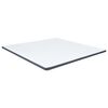 vidaXL Box Spring Bed Mattress Topper 200x200x5 cm Mdeium Soft