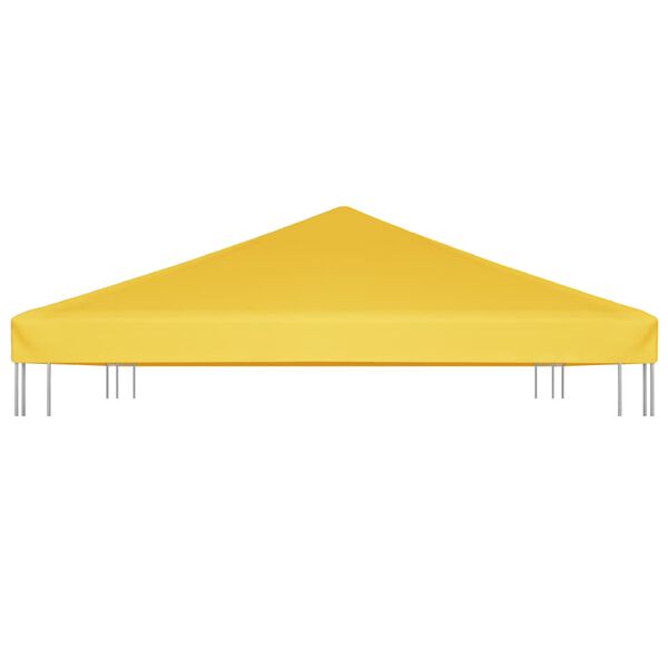 vidaXL Gazebo Top Cover 270 g/m² 4x3 m Yellow