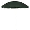vidaXL Beach Parasol Green 240 cm