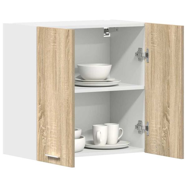 vidaXL Hanging Cabinet Lyon Sonoma Oak 60x31x60 cm Engineered Wood