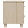 vidaXL Bedside Cabinets HAMAR 2 pcs Honey Brown 40x35x44.5cm Solid Wood