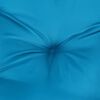 vidaXL Pallet Cushions 2 pcs Blue Fabric