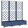 vidaXL Garden Planter | Blue Grey | Polypropylene | Large | Planters