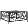 vidaXL 8 Piece Garden Lounge Set with Cushions Anthracite Steel