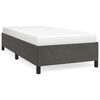 vidaXL Bed Frame without Mattress Dark Grey 90x200 cm Velvet