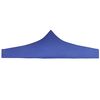 vidaXL Party Tent Roof 3x3 m Blue