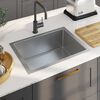 vidaXL Handmade Kitchen Sink Stainless Steel