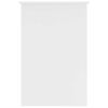 vidaXL Desk White 100x50x76 cm Engineered Wood