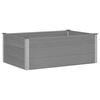 vidaXL Garden Raised Bed | Grey | Wood-plastic composite | 150x100x54 cm | Tough