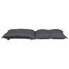 vidaXL Garden Lowback Chair Cushions 4 pcs Anthracite 100x50x7 cm Fabric